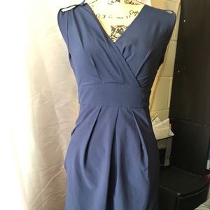 Navy blue dress